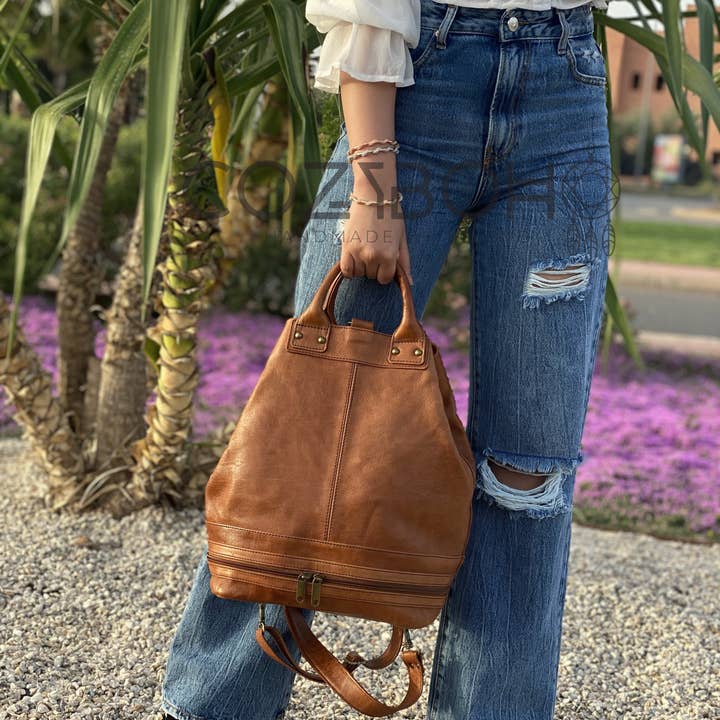 CozyBoho™ Convertible Multi Function Backpack for wholesale by CozyBoho