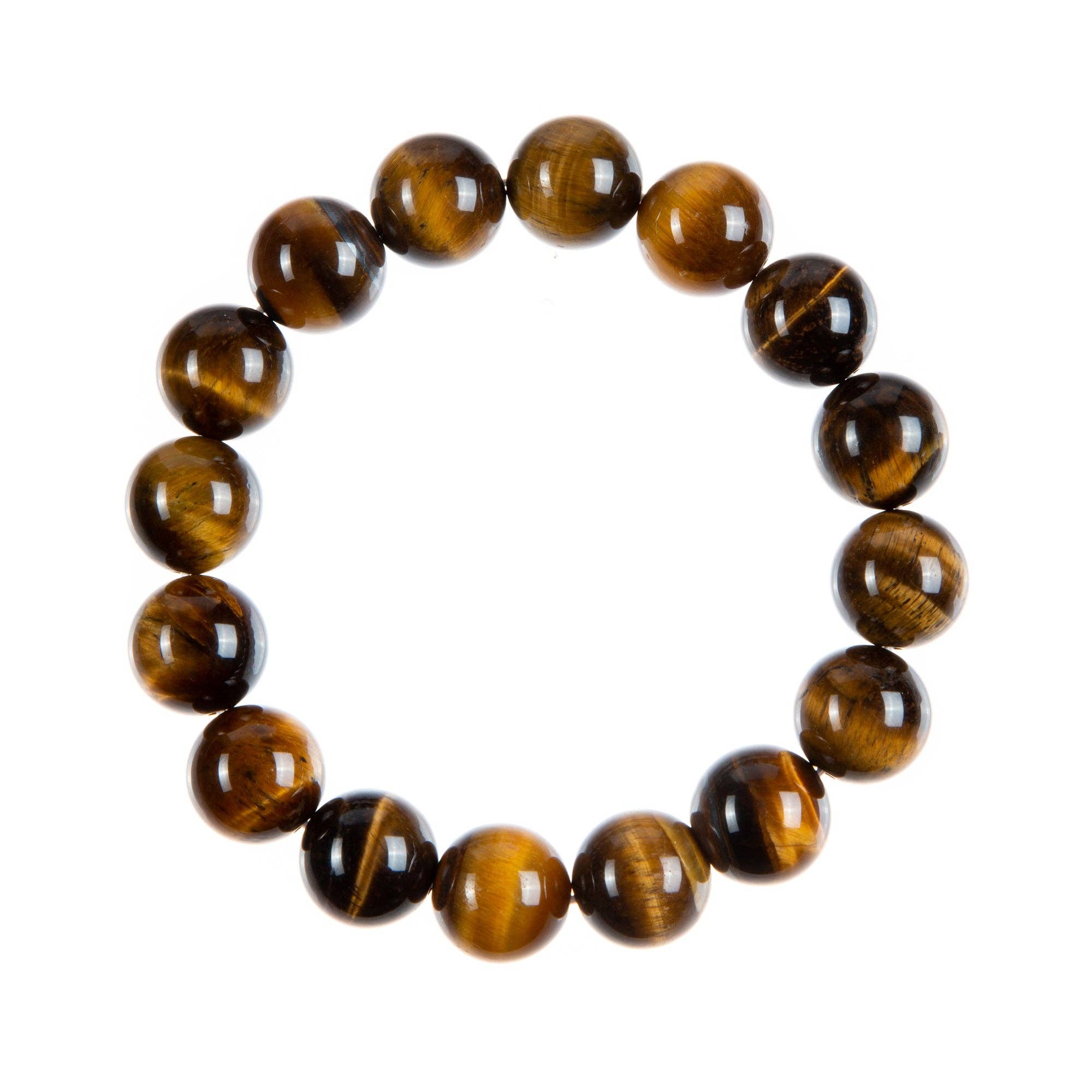 Ole – Großhandel Perlenarmband – Tigerauge Stretchstein Stretcharmband B1727-6MM4