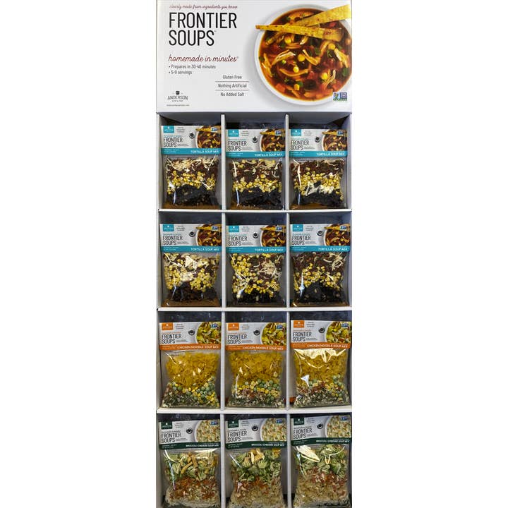 Anderson House | Frontier Soups - Wholesale Soup - Shipper Display - Homemade in Minutes