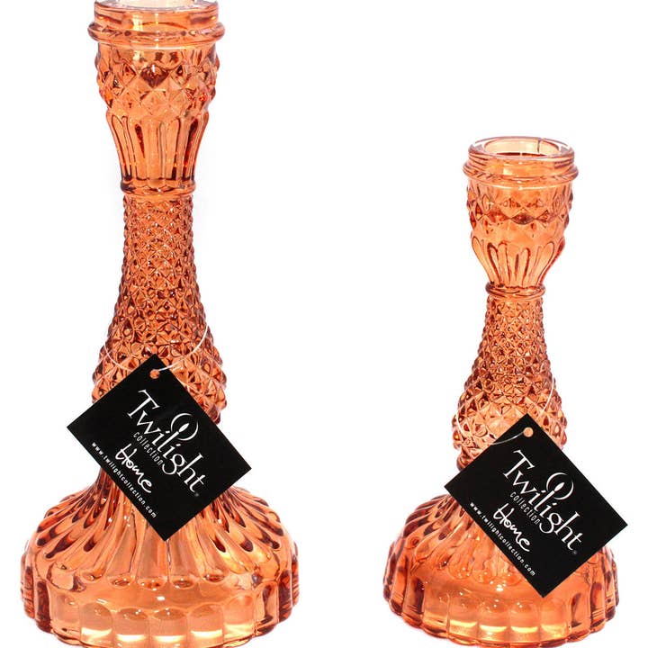Bougeoirs Bella — Orange pour la vente par Twilight Collection