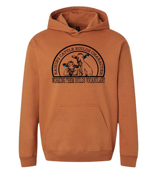 Shelley Kudera Design - Wholesale Hoodie - Unisex - Raising Cattle Hoodie1