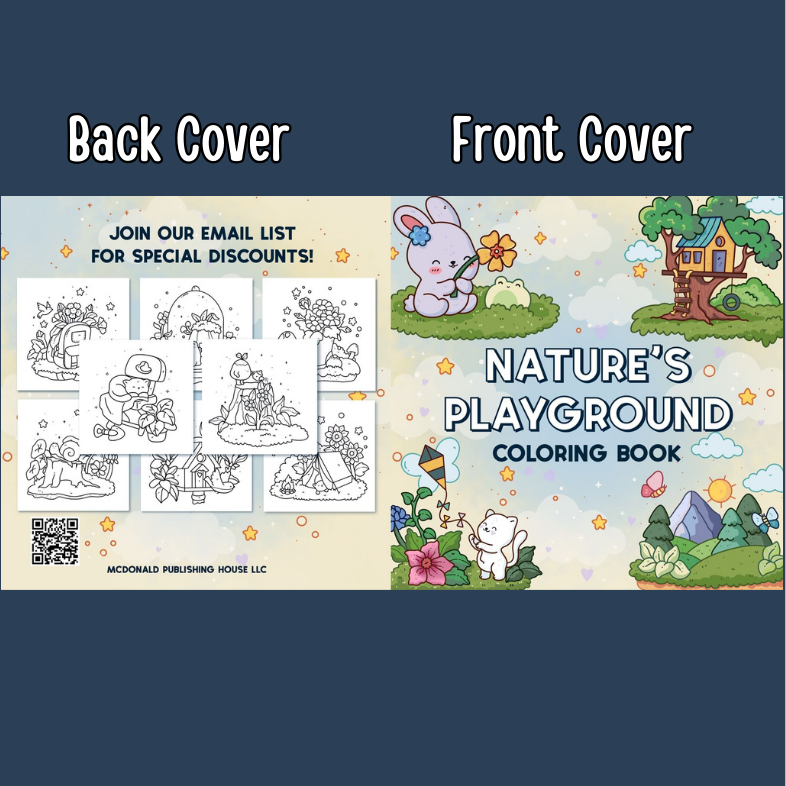 McDonald Publishing House LLC - Vendita all'ingrosso Libro da colorare e attività - Bambini e neonati - Libro da colorare natura: all'aperto, piante e fiori8