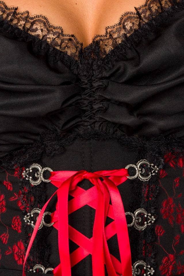 atixo GmbH - Vendita all'ingrosso Costume di carnevale - Donna - Dirndl premium con camicetta e grembiule10