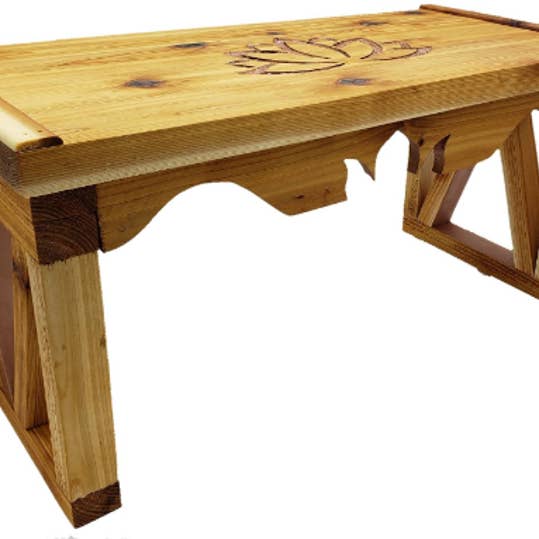 Lotus Design Store LLC - Wholesale Side Table - Flowy Lotus Altar Table