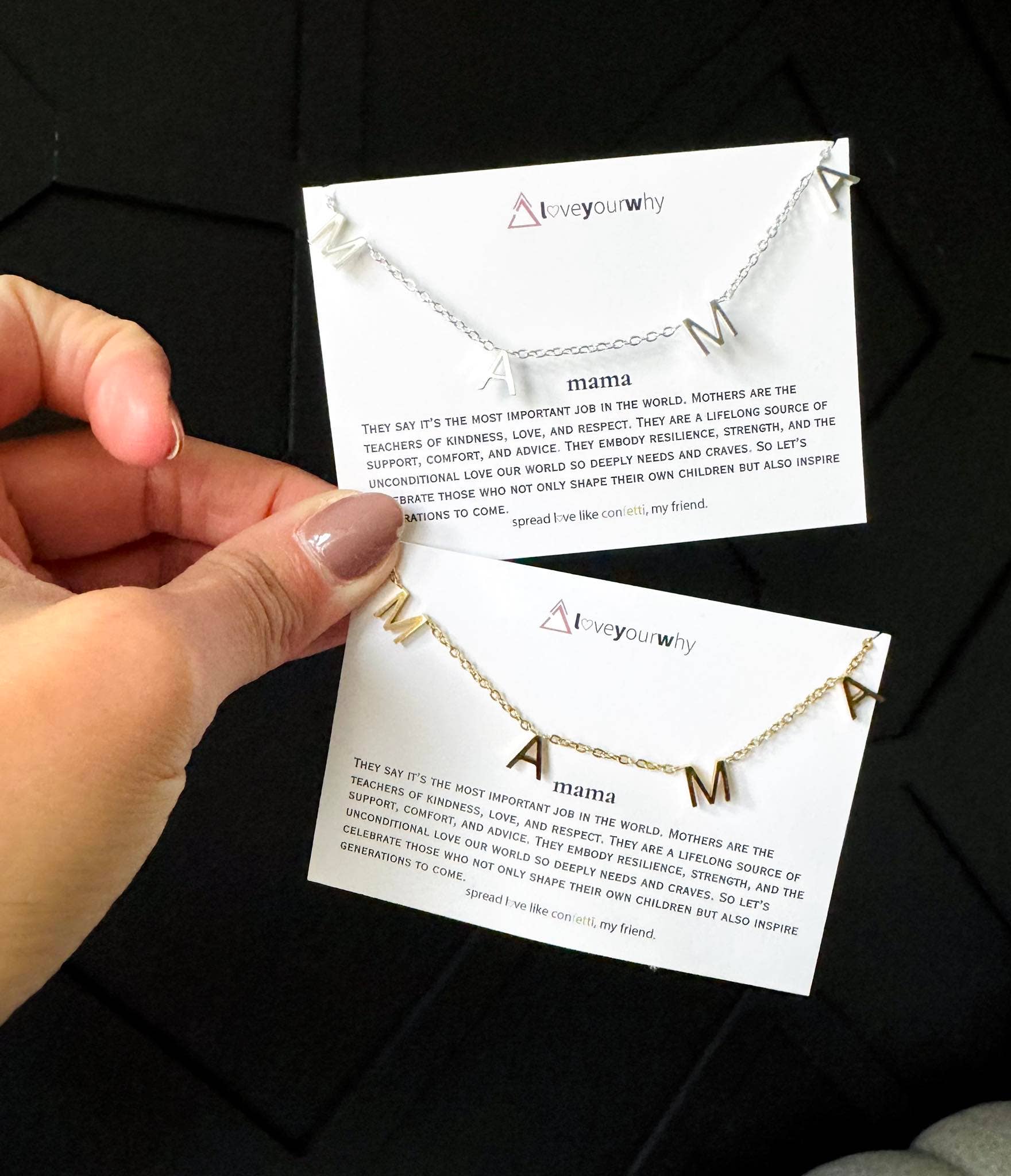 Love Your Why - Wholesale Pendant/Charm Necklace - Mama necklace1