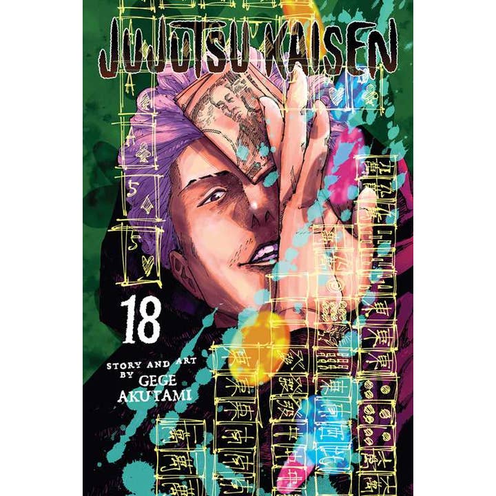 Jujutsu Kaisen, Vol. 18 by Gege Akutami for wholesale by Simon & Schuster