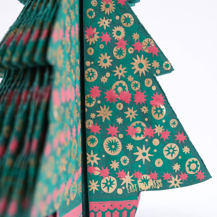 East End Press - Wholesale Christmas Decoration - Fir Tree Honeycomb33