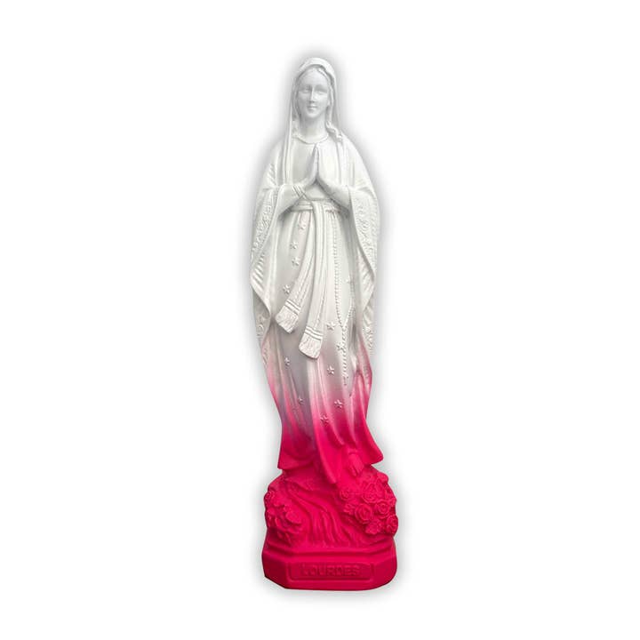 Virgin Mary - white and pink for wholesale by CELESTE