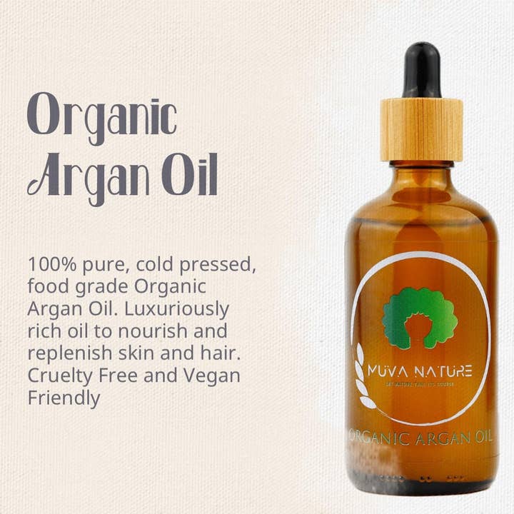 Muva Nature – Großhandel Haaröl – Bio-Arganöl, 100 ml1