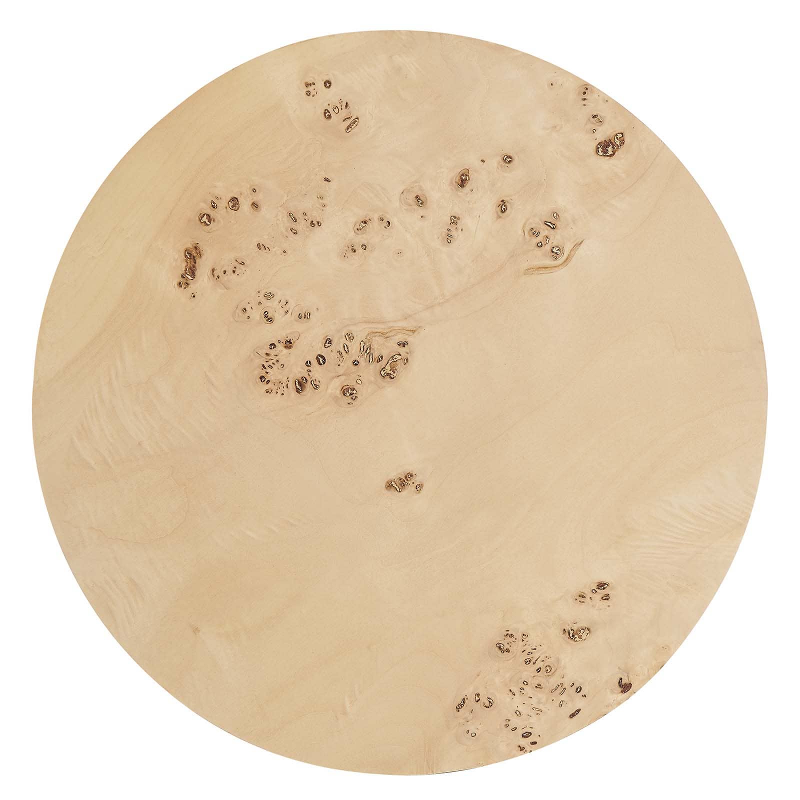 Modway - Wholesale Side Table - Cosmos 16" Round Burl Wood Side Table8