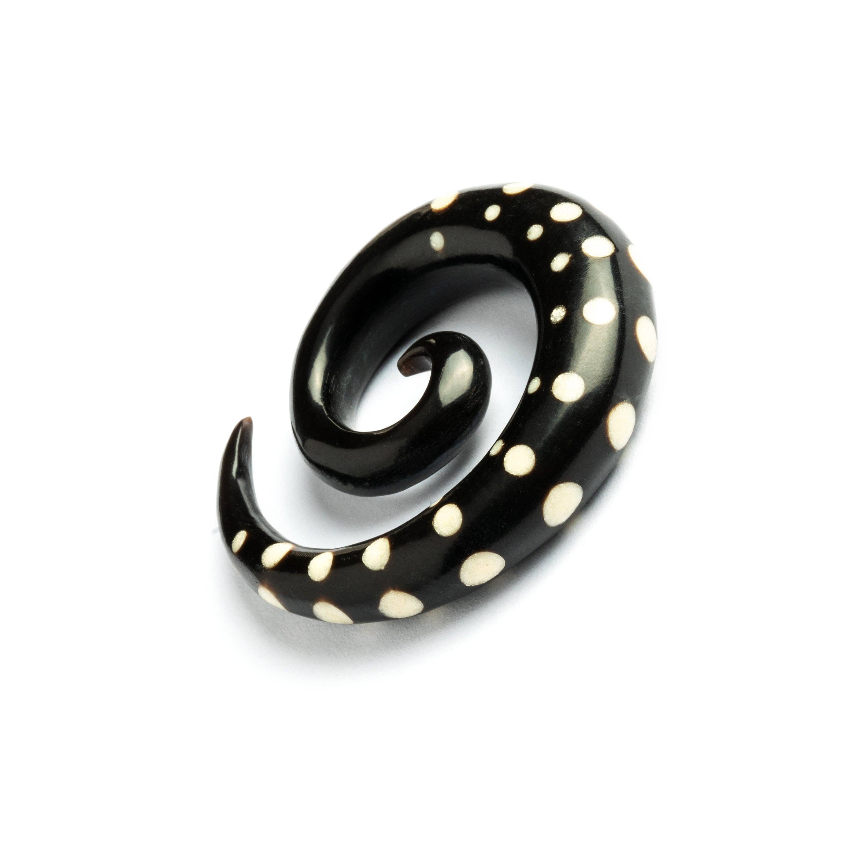 Tribu - Wholesale Gauge/plug earrings - Dotted Spiral Gauges0
