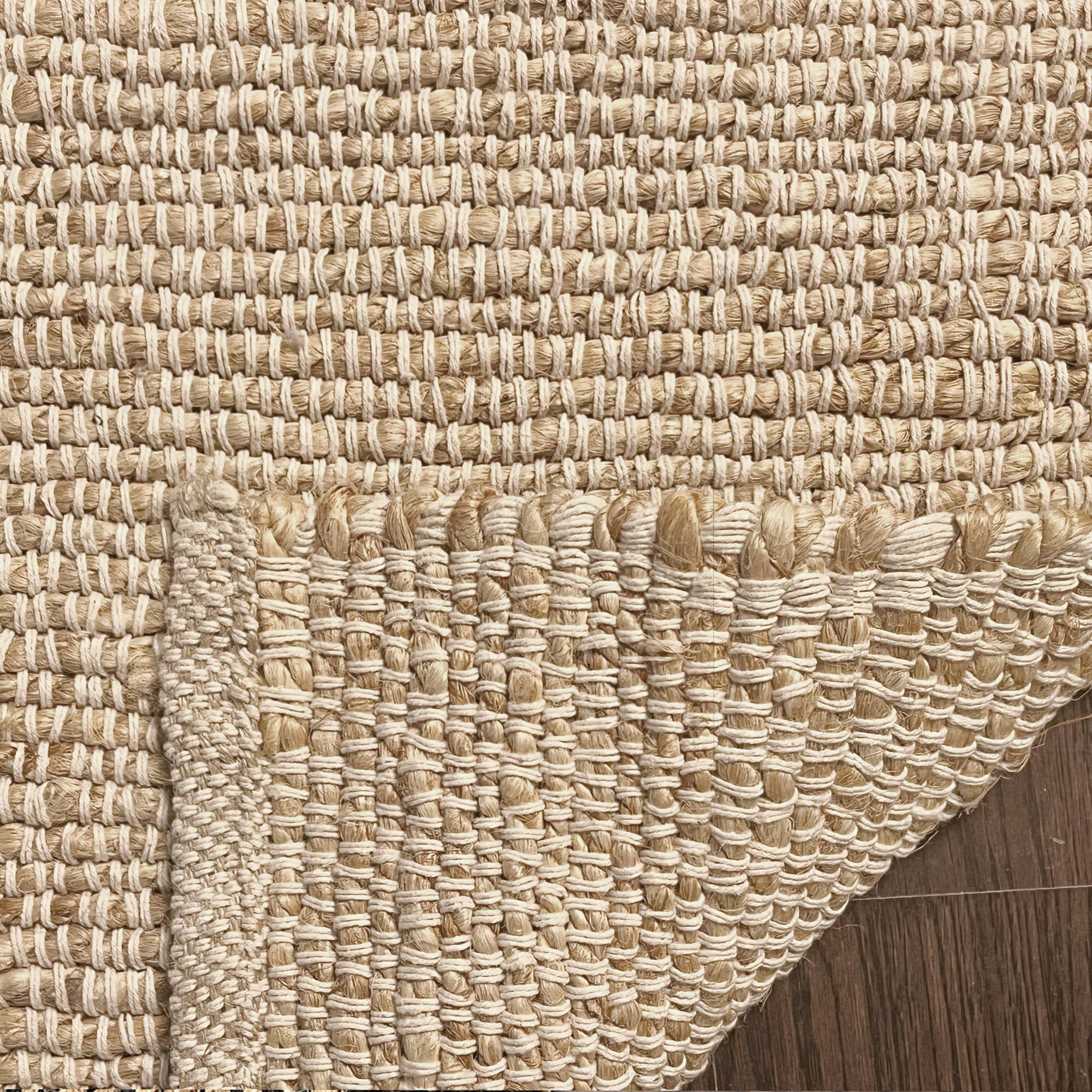 chardin home - Wholesale Area Rug - Jute Chindi Rug-Natural Jute-8'x10'.3