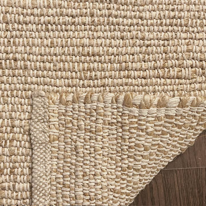 chardin home - Wholesale Area Rug - Jute Chindi Rug-Natural Jute-8'x10'.3