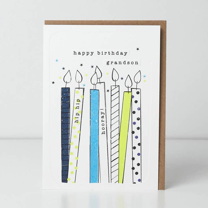 Grandson Birthday for wholesale by Belly Button Designs