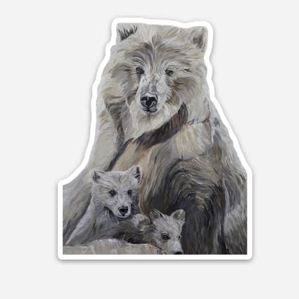 Die Cut klistermærker - „Fierce Protector“ for engroshandel hos Shirley Kay Art