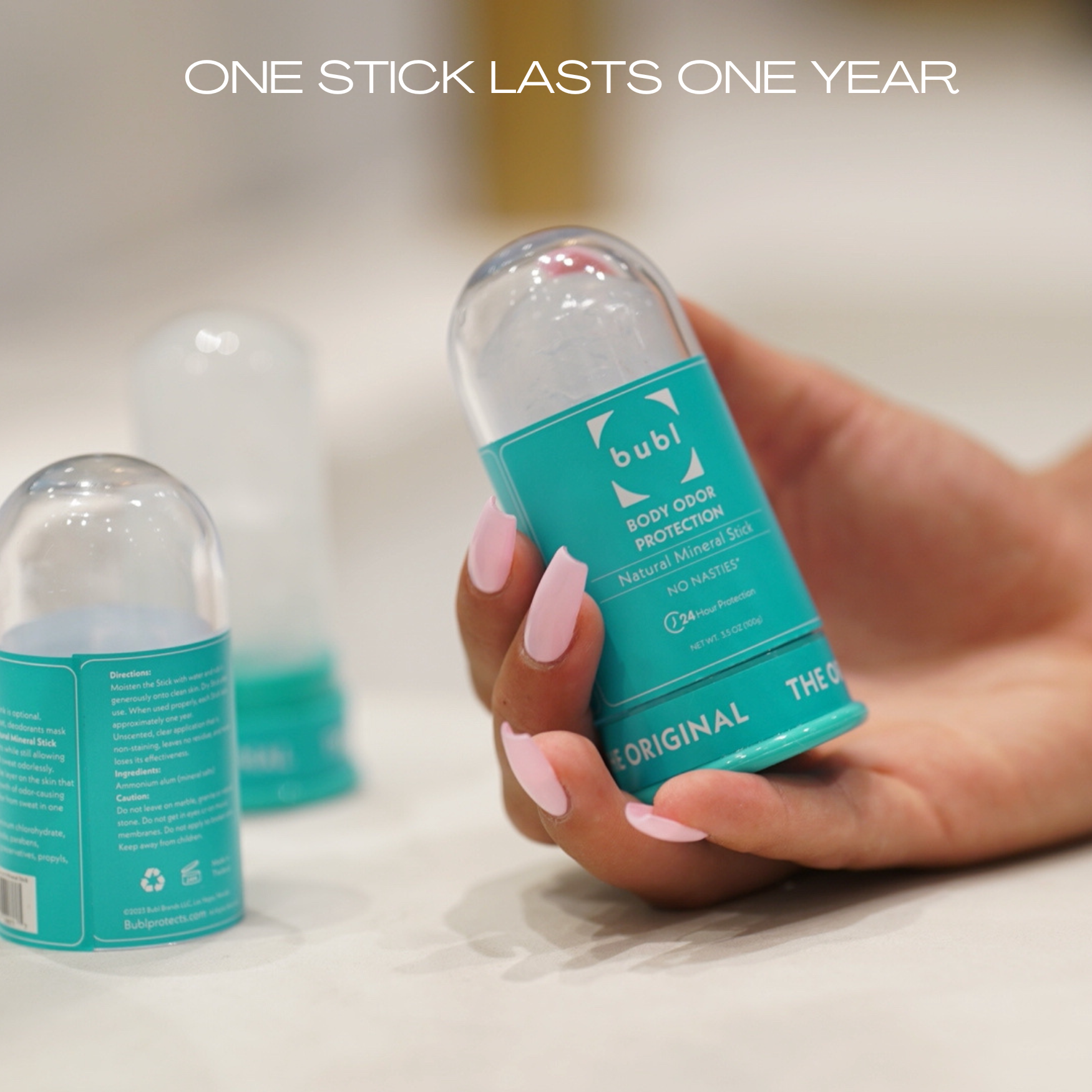 Bubl – Desodorizante - Unissexo por atacado – DESODORANTE BUBL: UM INGREDIENTE NATURAL, CLARO, DURA 1 ANO5