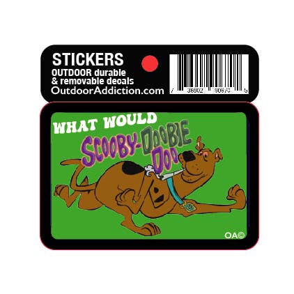 Autocollant de cellule Scooby Doobie Doo pour la vente par Outdoor Addiction