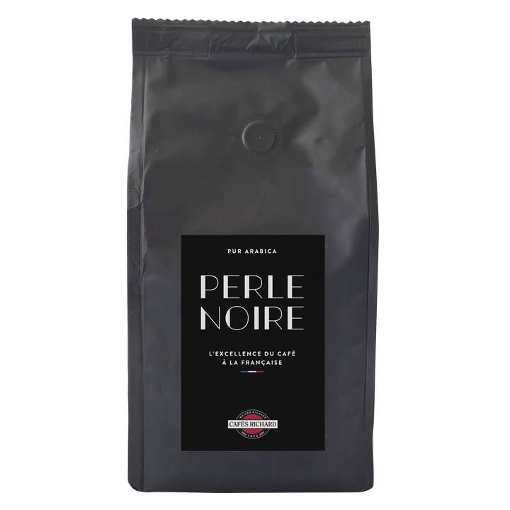 Perle Noire Pre-Ground Bag 8.8 oz (250g)  for wholesale by Cafés Richard Coffee