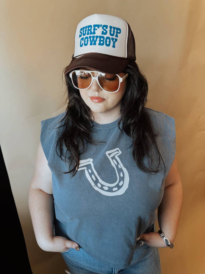 Grady Ln Boutique - Vendita all'ingrosso Canotta - Donna - Canotta Muscolare Horseshoe - GL ORIGINALE1