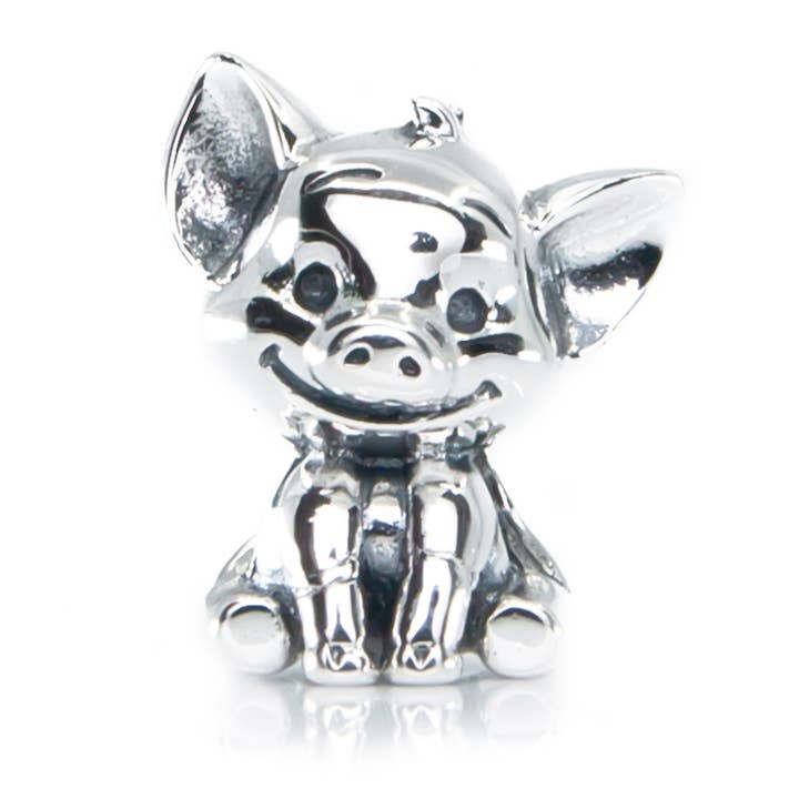 Pingente Lucky o Porquinho em Prata Esterlina por atacado de Aurora Charm