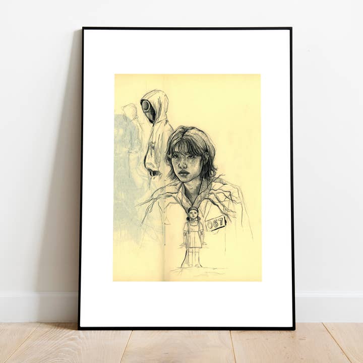 Illustrationer - Affisch - Squid Game för wholesale av Belén Diz Juncal