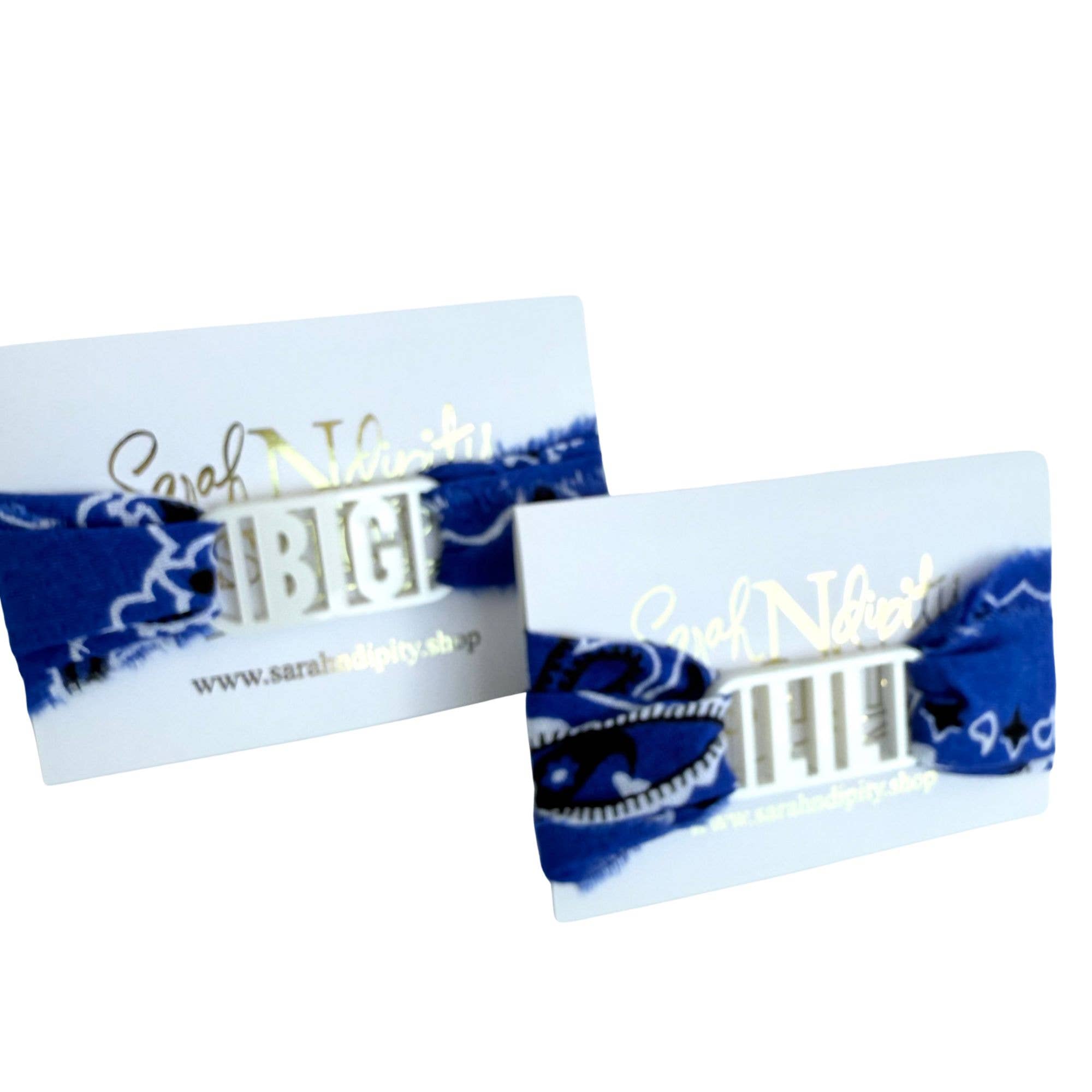 Sarahndipity Shop - Wholesale Bandana - Women's - Bandana Wrap with BIG or LIL Acrylic Slide6