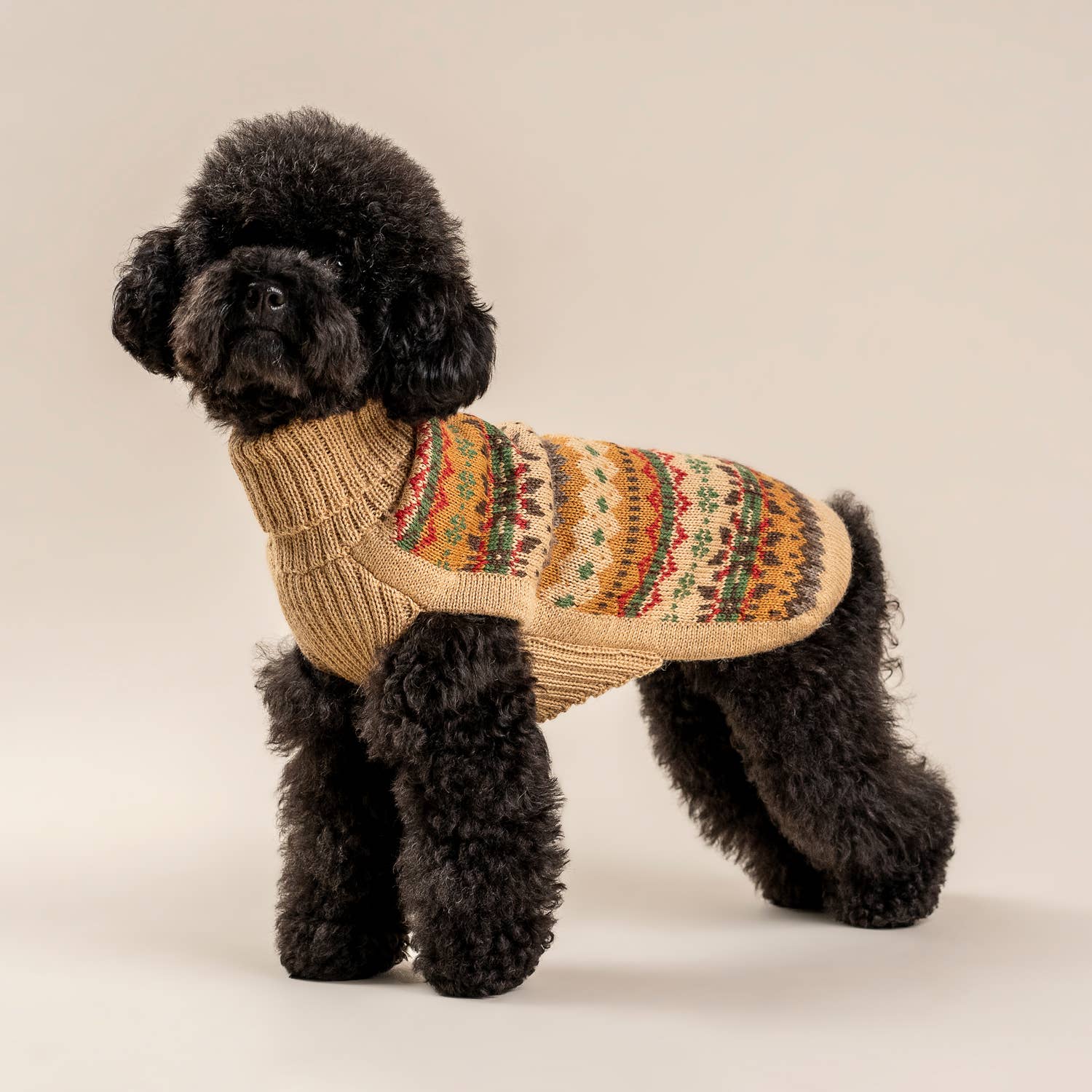 Alqo Wasi - Wholesale Pet Sweater - Dog - Fair Isle Finn Alpaca Dog Sweater7