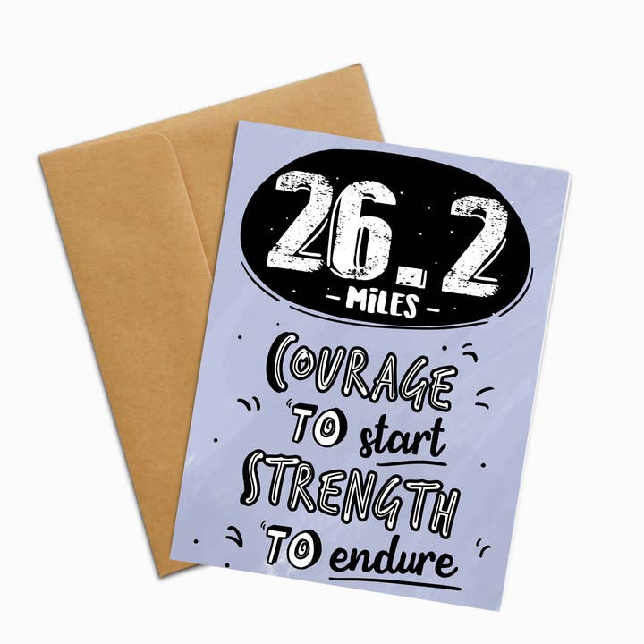 26,2 Millas - Tarjeta de Maratón para venta al por mayor de Sole Inspired