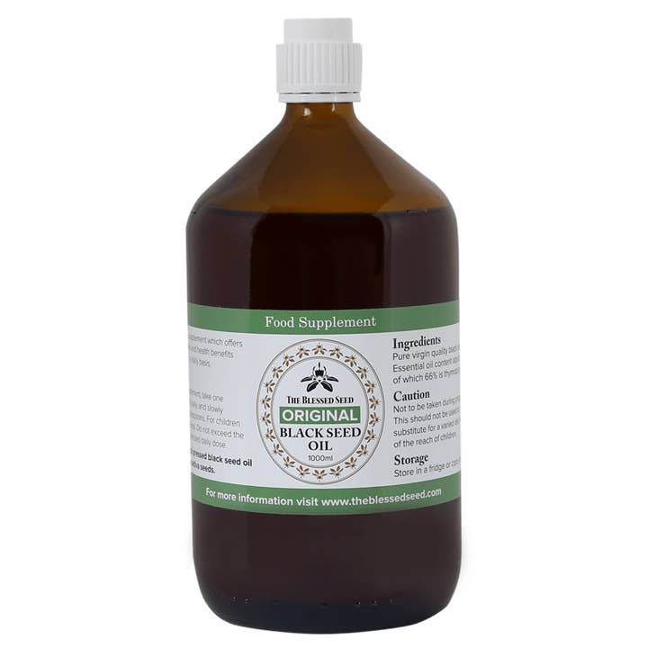 ORIGINAL Black Seed Oil – 1 Litre for wholesale by The Blessed Seed - Black Seed Oil Specialists