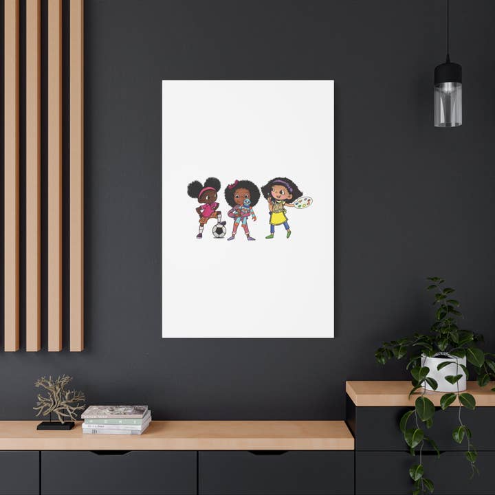 Ikuzi Dolls - Wholesale Art Print - Kids & Baby - Kids' Canvas Wall Art - Playful Characters for Creative Spaces203