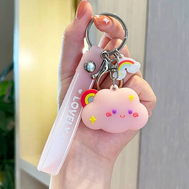 Lovely Cloud Kawai Keychain for wholesale by MINISUKI
