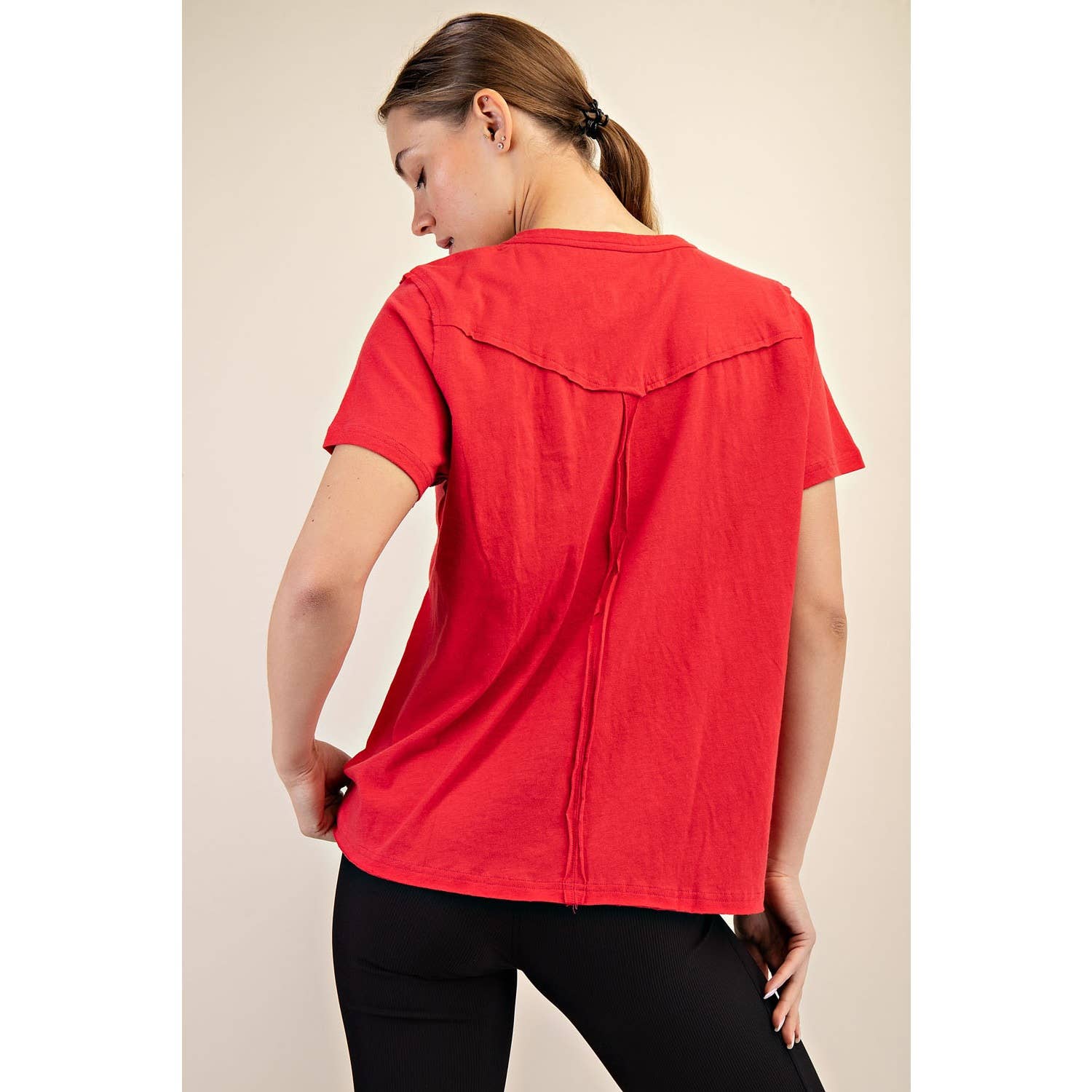 Rae Mode - Wholesale Athletic Top - Women's - COTTON CLUB SHORT SLEEVE TOP35