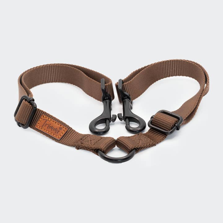 Nylon coupling piece brown for wholesale by Trimmi