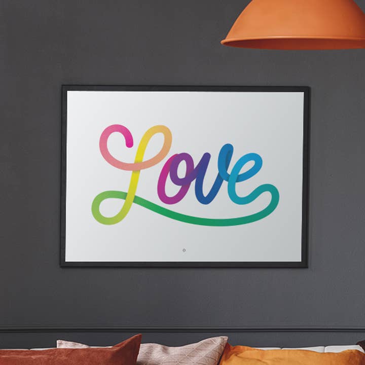 24" x 18" Love for wholesale by Delicious Design League