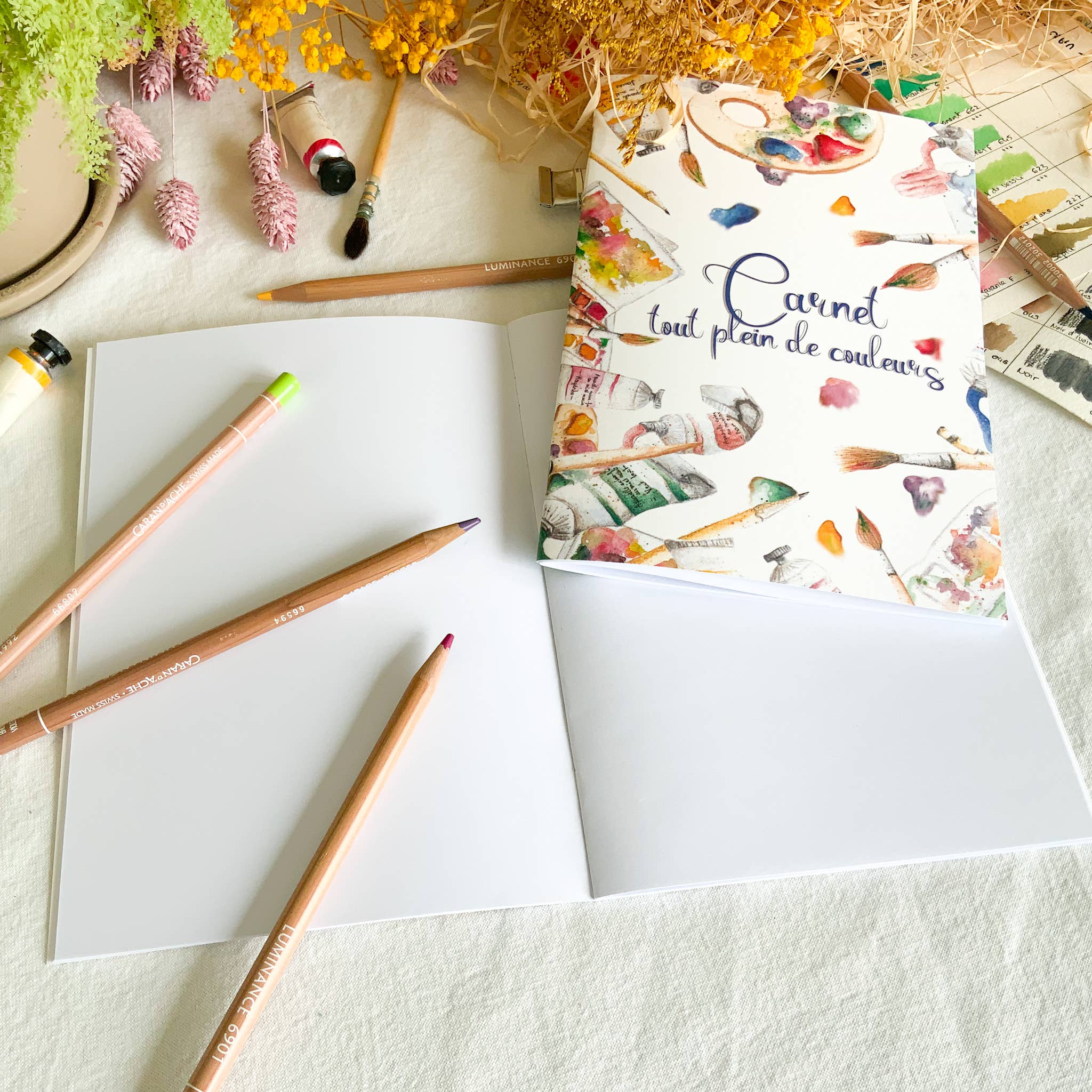 Loli Pumpkin Illustrations - Wholesale Notebook - A5 notebook - Paint1