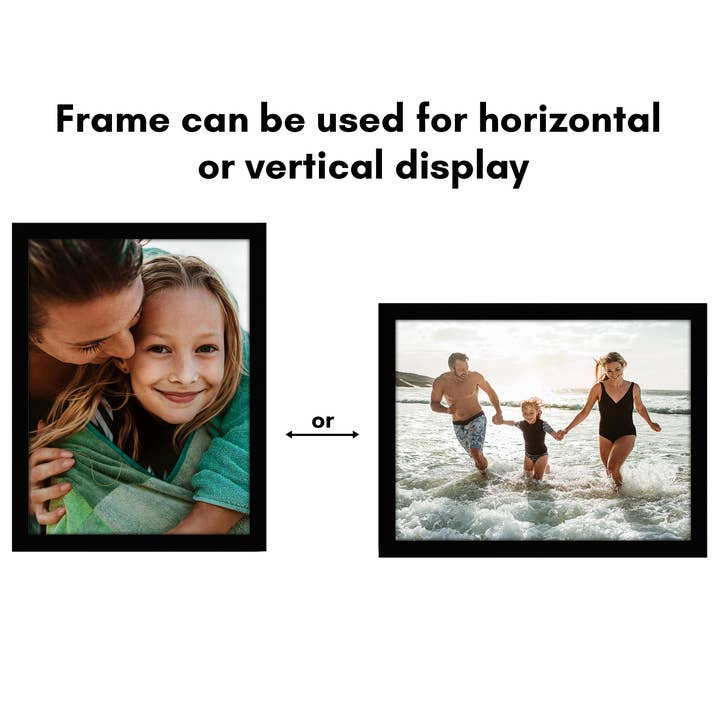 Americanflat - Wholesale Picture Frame - Americanflat 5 Pack Picture Frames With Mat Plexiglass Cover163