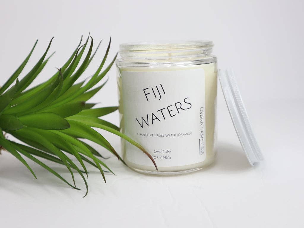 Leveaux Candle Bar – wholesale Jar/filled candle – Fiji Water