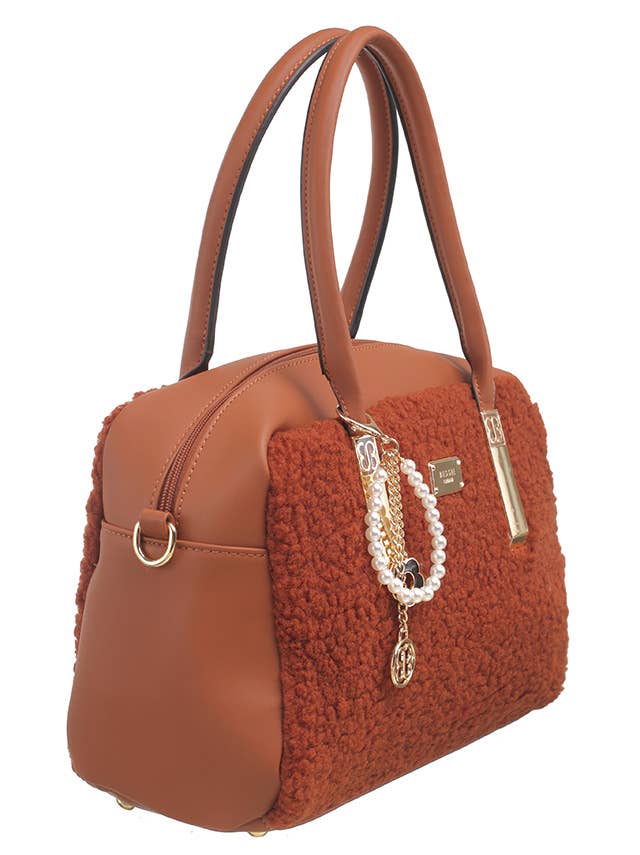 Bessie London – wholesale Tote bag – Women's – COSY LUXE TOTE BAG12