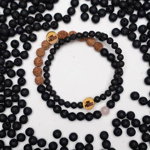 Love Is Project - Wholesale Beaded bracelet - Lava Stone Grounding Bracelet