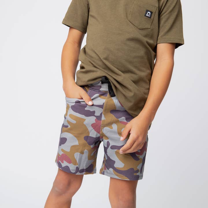Kids Shorts - Camo for wholesale by RAGS