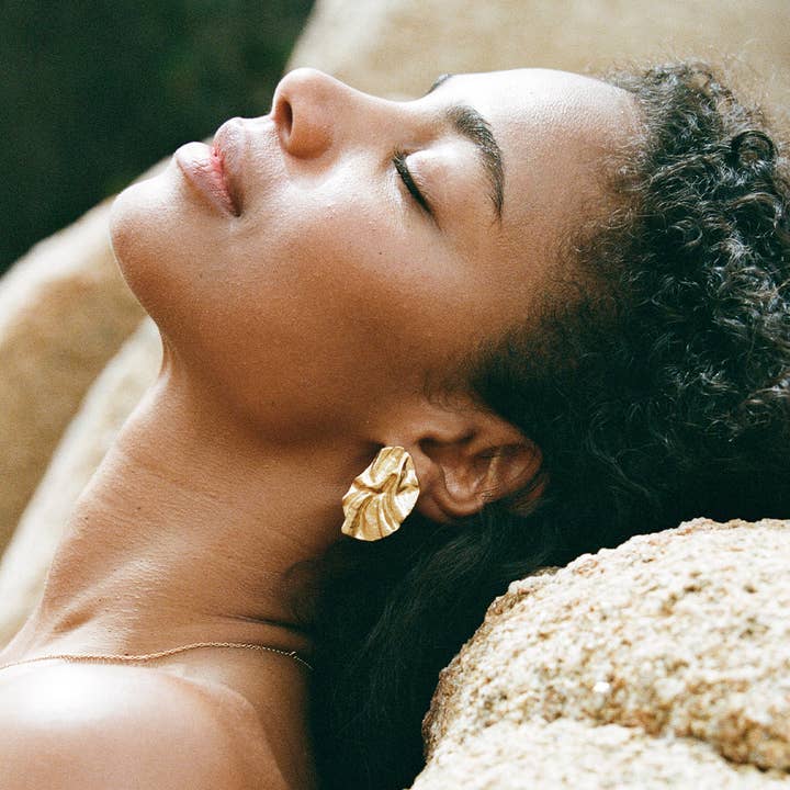 Agapée Jewelry - Wholesale Dangle Earrings - Batla Earrings | Jewelry Gold Gift Waterproof
