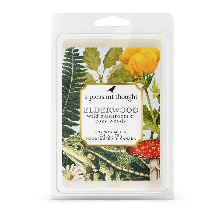 A Pleasant Thought - Wholesale Wax Melt - ELDERWOOD | WILD MUSHROOM & COZY WOODS | WAX MELT CUBES