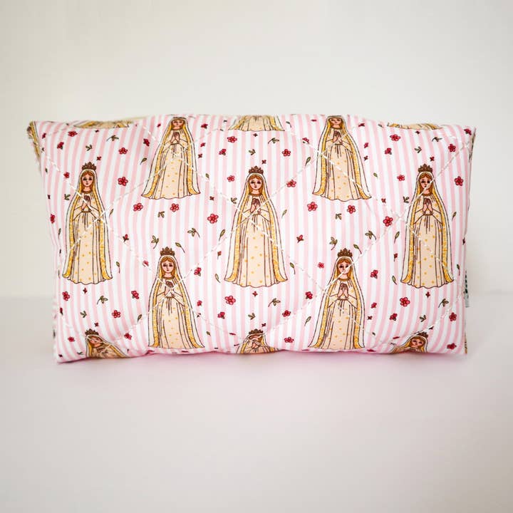 Unsere Liebe Frau von Fatima gesteppte Tasche für den Großhandel von Peony&June Illustration