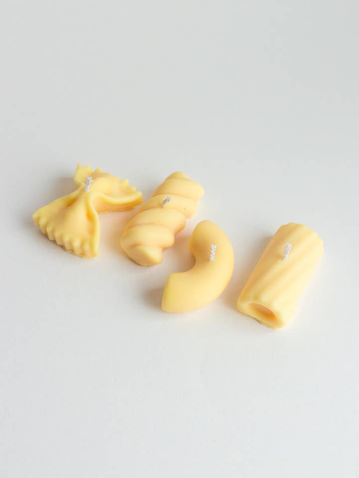Velas Minis de Pasta – Juego de 4 para venta al por mayor de Nata Concept Store