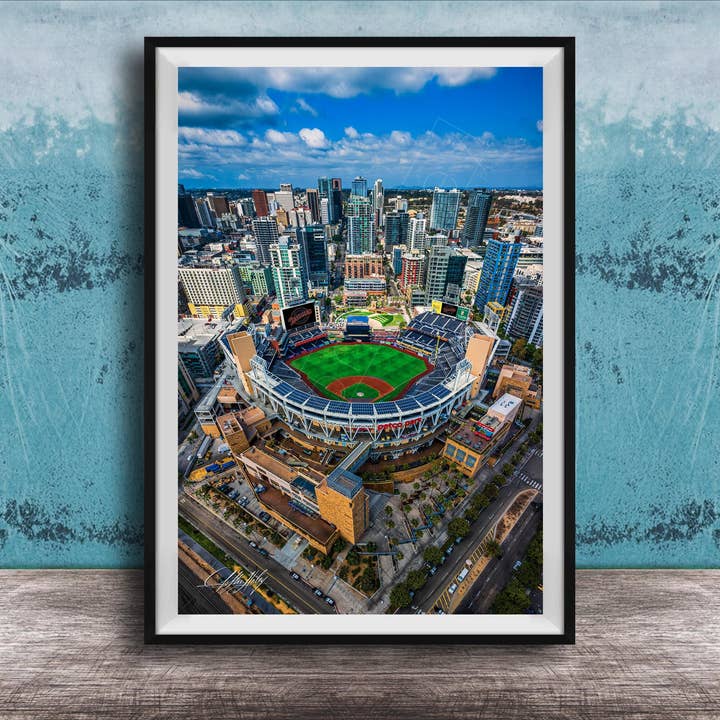 San Diego Padres Art | Stadium Scene | Unframed for wholesale by Clifton Haley Photography
