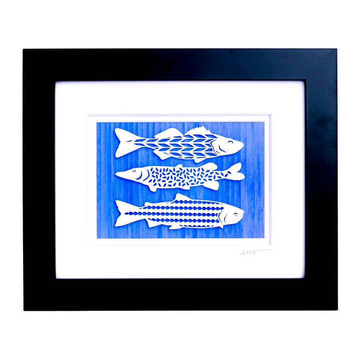 Drie vissen voor wholesale door Hull Street Studio