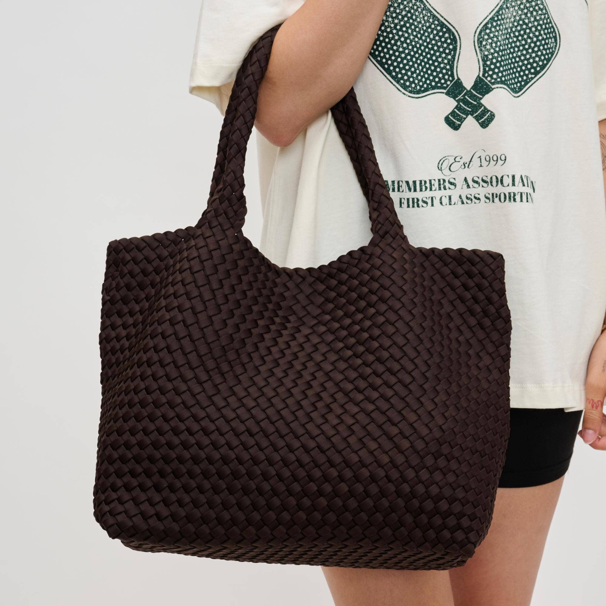 Sol and Selene - Vendita all'ingrosso Borsa tote - Donna - Borsa Media in Neoprene Intrecciato "Sky's The Limit"140
