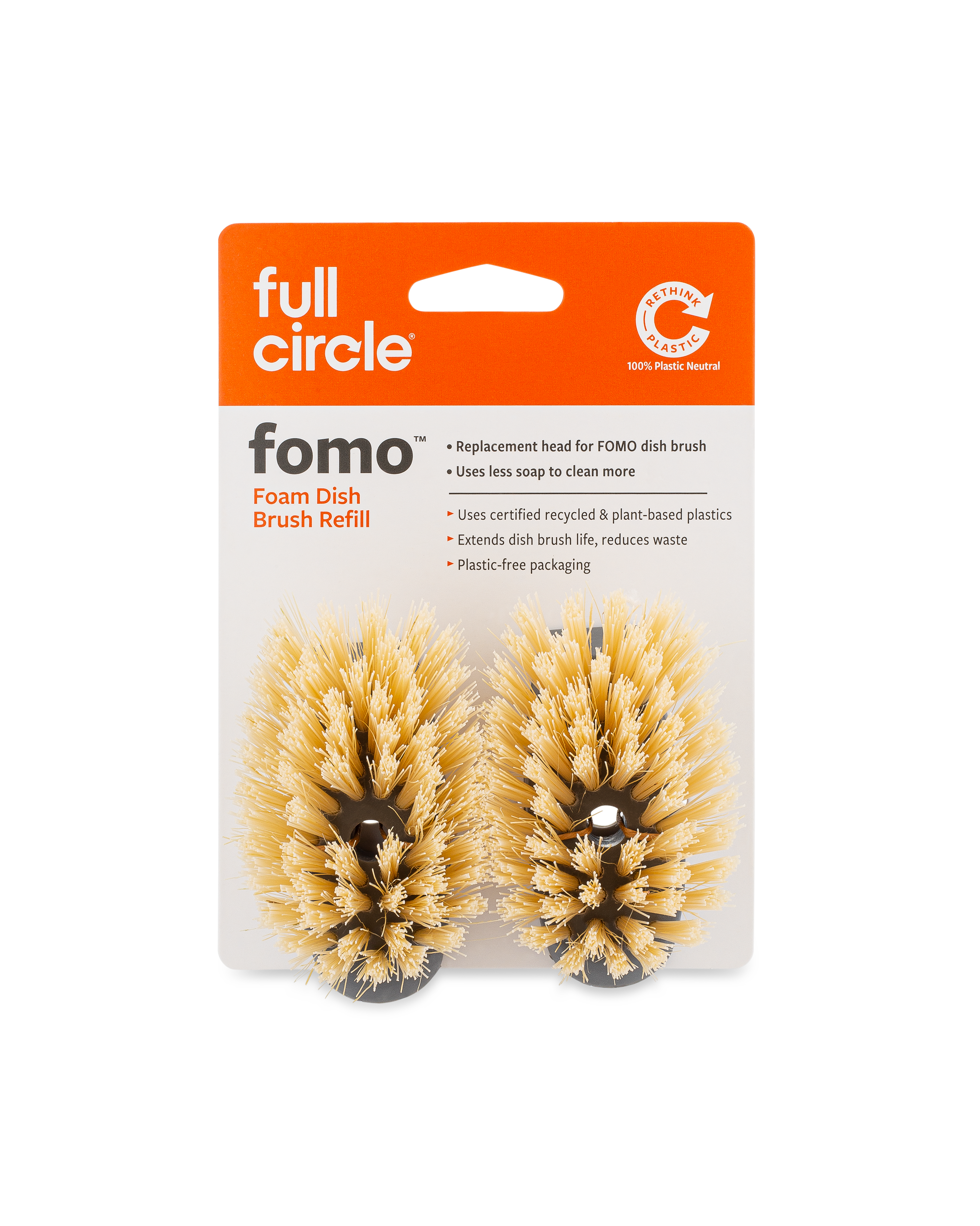 Full Circle Home - EU - Wholesale Cleaning Brush - FOMO - Foam-Dispensing Dish Brush Refill1