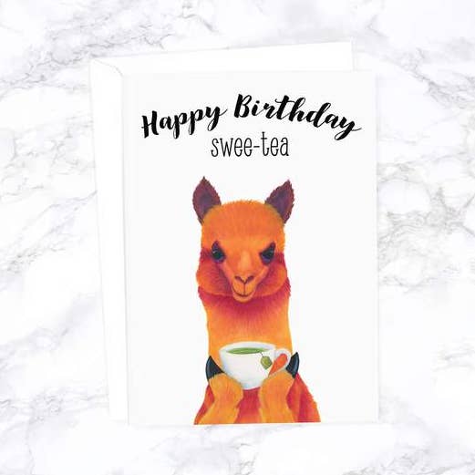 Happy Birthday Swee-Tea for wholesale by Alasse