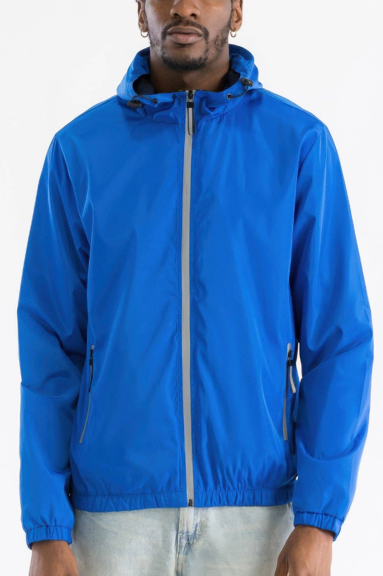 CC Wholesale Clothing - Wholesale Athletic Jacket - Men's - Light Weight Hooded Water Proof Reflective Jacket2
